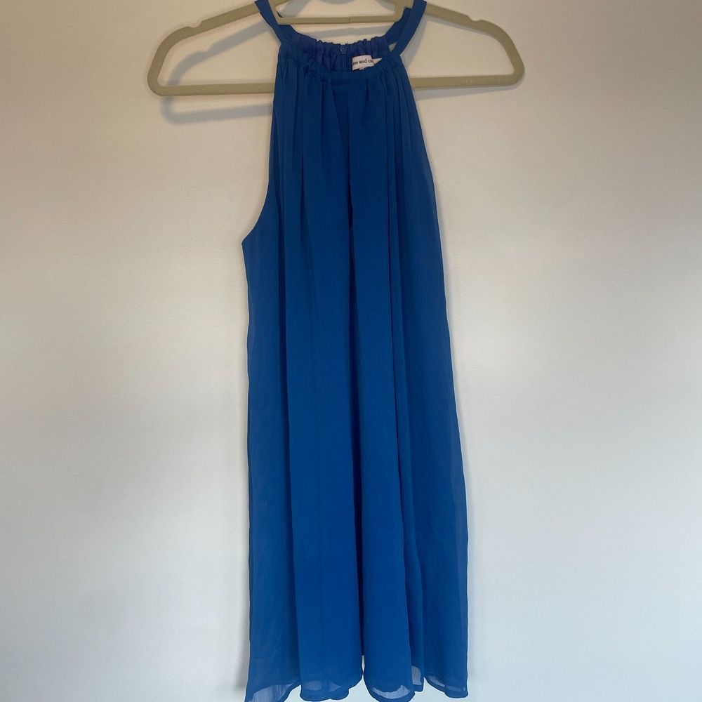 Cupcakes & Cashmere Sonoma Dress Size XS Royal Blue